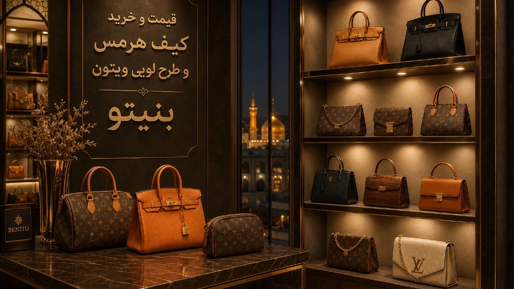 قیمت و خرید کیف هرمس و طرح لویی ویتون در مشهد